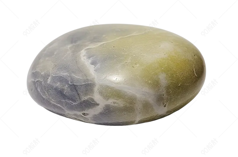 椭圆光滑天然橄榄石建筑石材