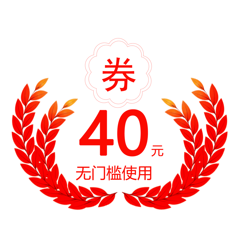 店铺优惠卷年货节活动券40