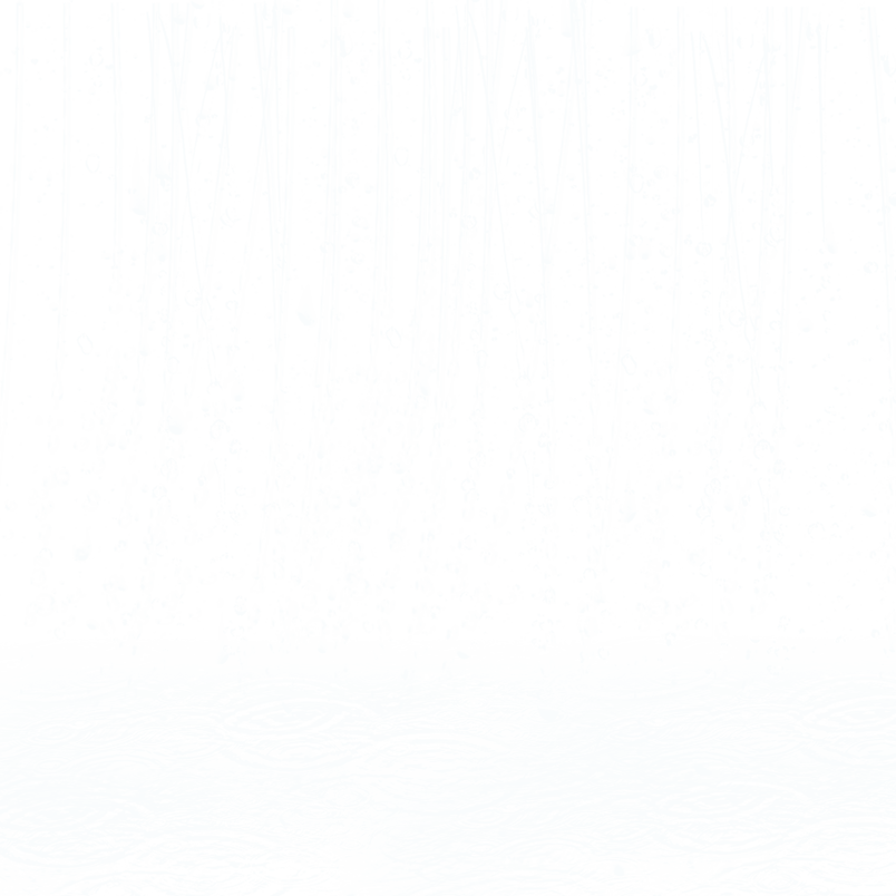 下雨雨滴雨点清新元素