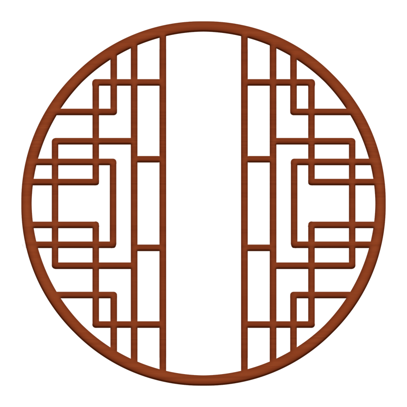 新中式风格古典窗户