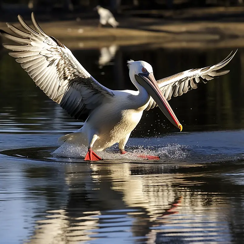 澳洲鹈鹕(Pelecanus,illatus)