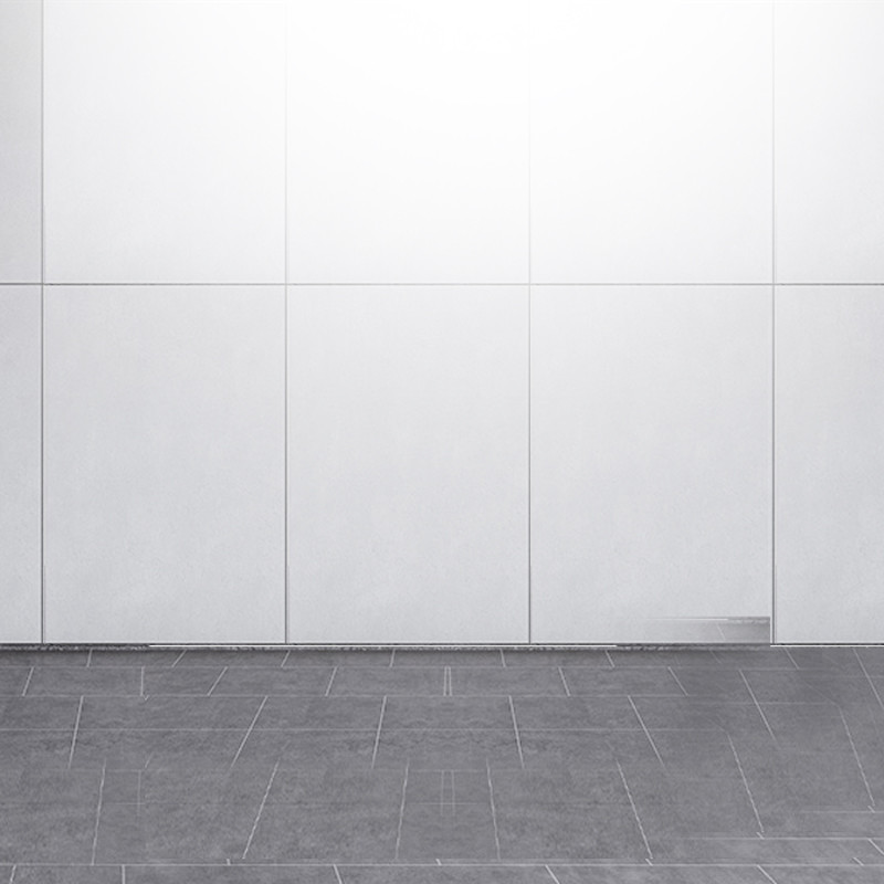 灰色时尚简约室内地板鞋子箱包直通车背景图