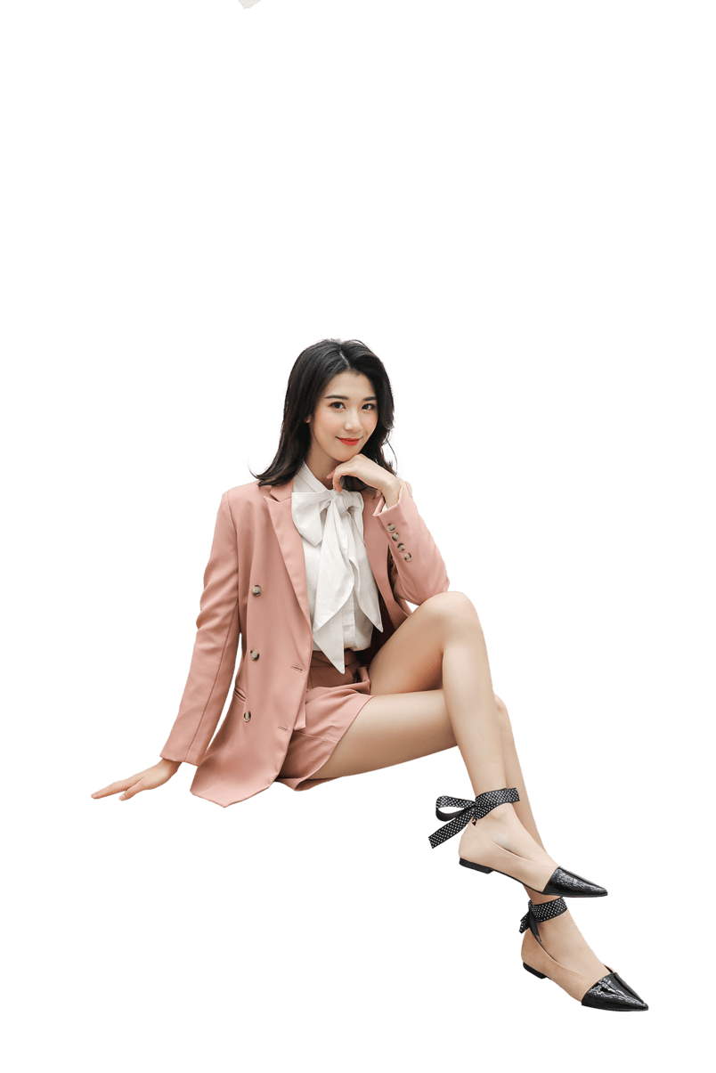 秋装女美丽时尚女模特女生