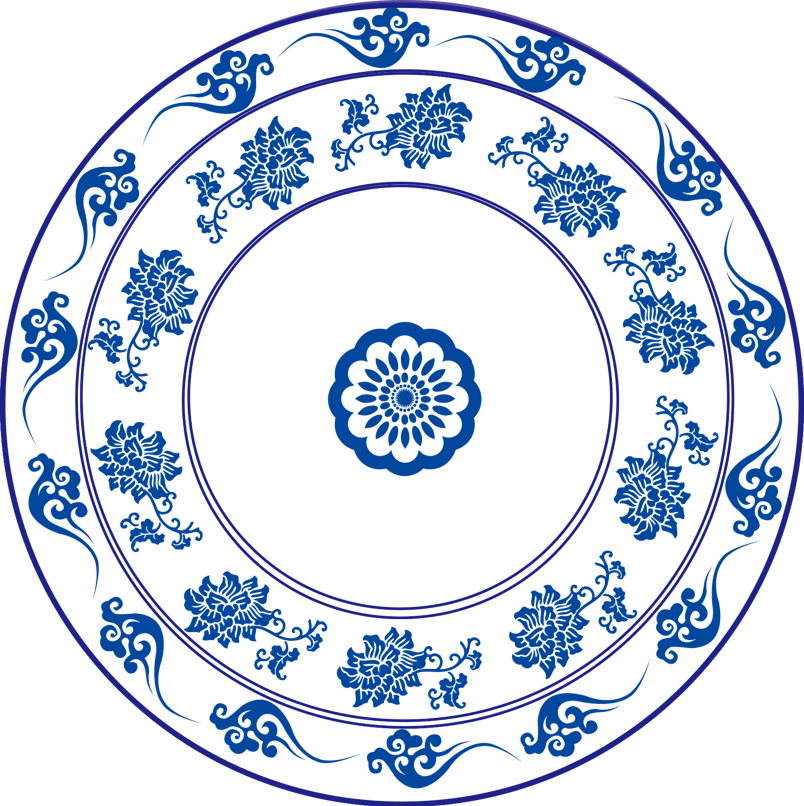 青花瓷花纹