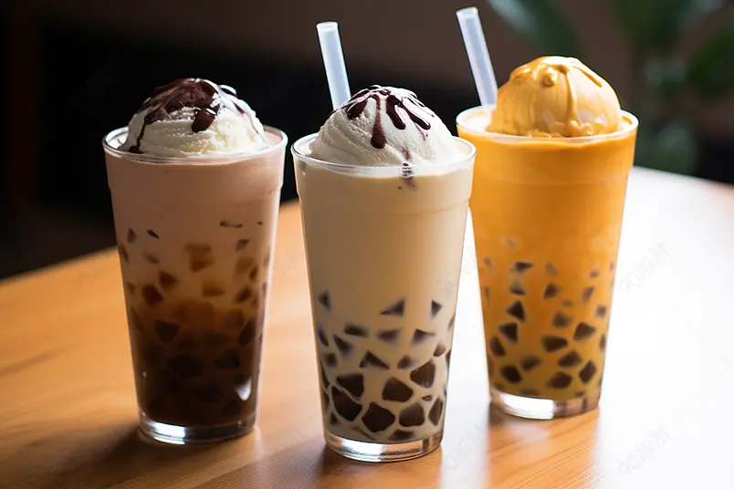 美味奶茶图片