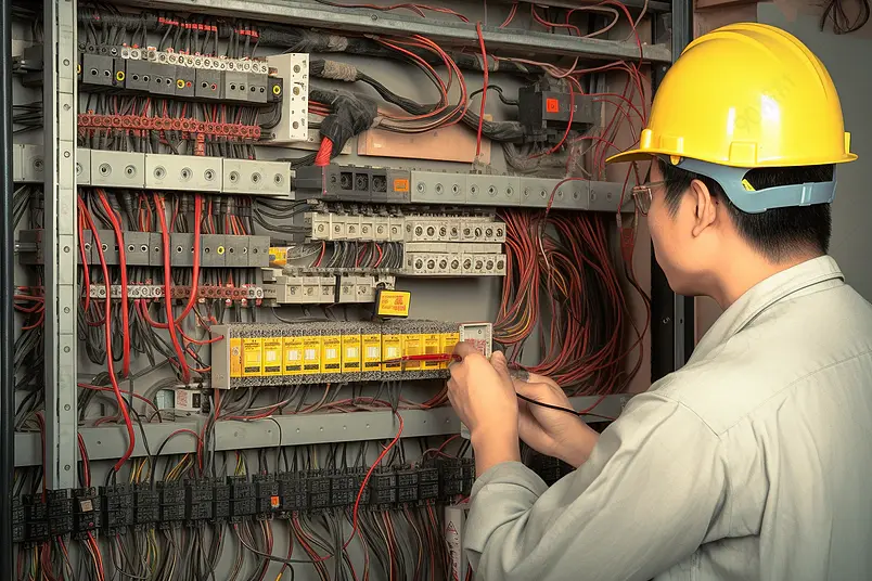 摄影图高清的图片海报设计背景广告设计素材元素电工维修电箱