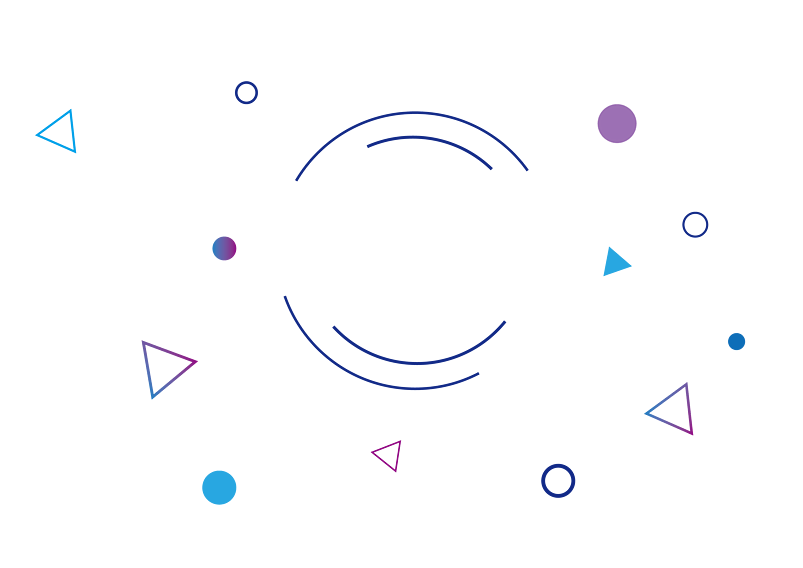 科技风动感几何装饰图案