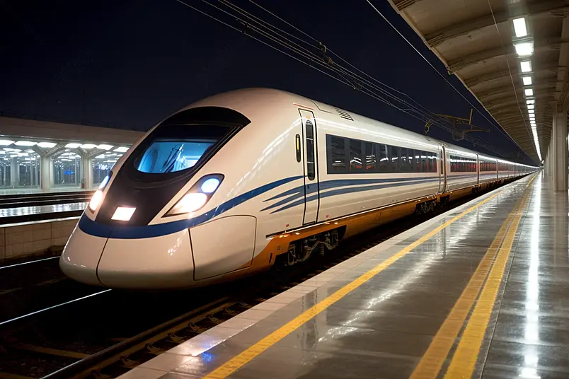 清晰的摄影图高清的图片海报设计背景广告设计素材元素高铁动车列车头