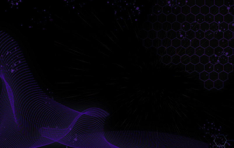 渐变蓝色曲线光点科技背景