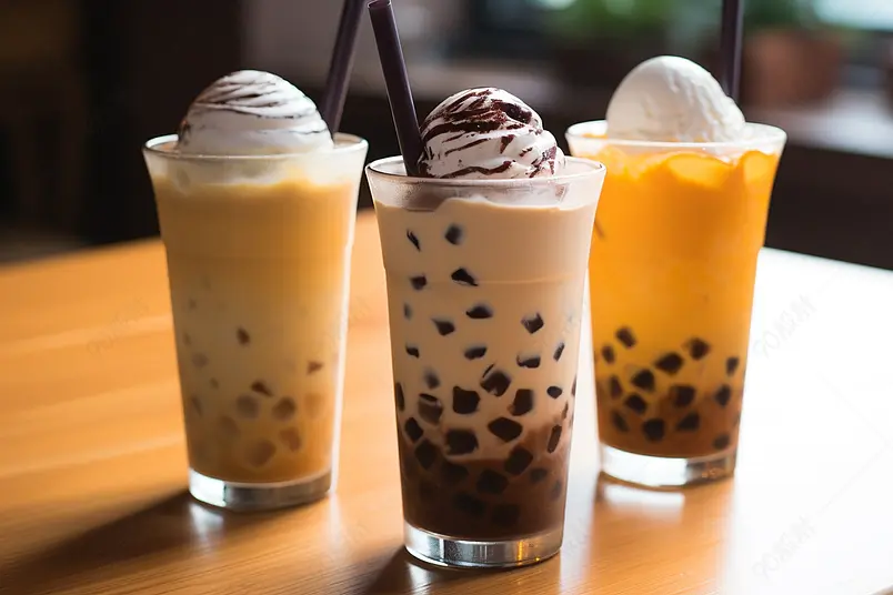 美味奶茶图片