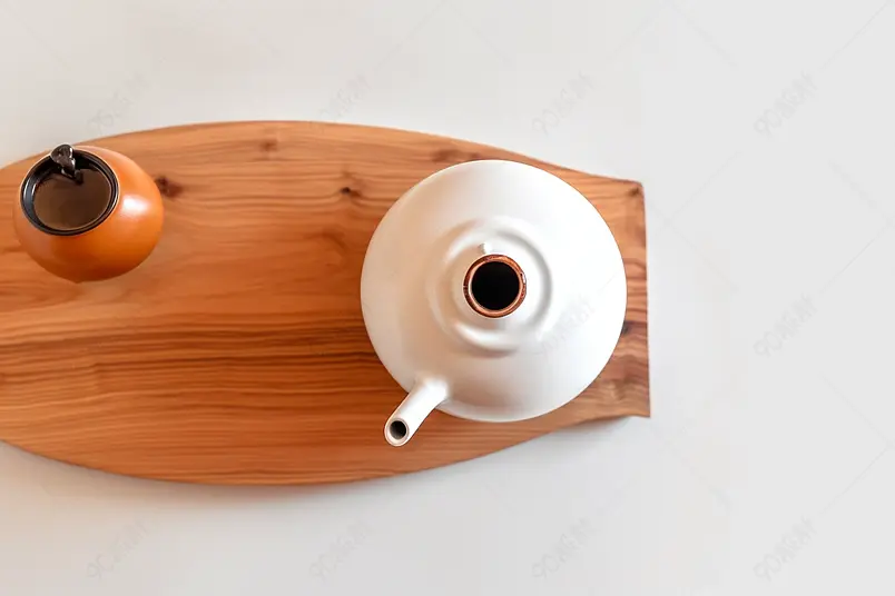 陶瓷茶具静物拍摄红茶茶艺茶文化白色背景