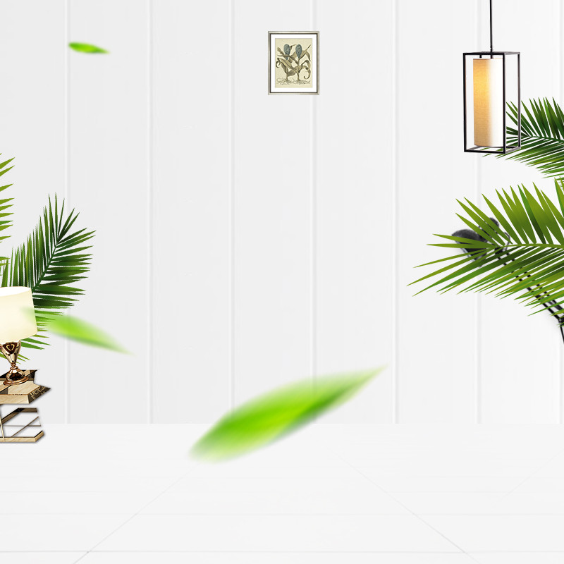 简约大气清新家居日用百货主图直通车背景