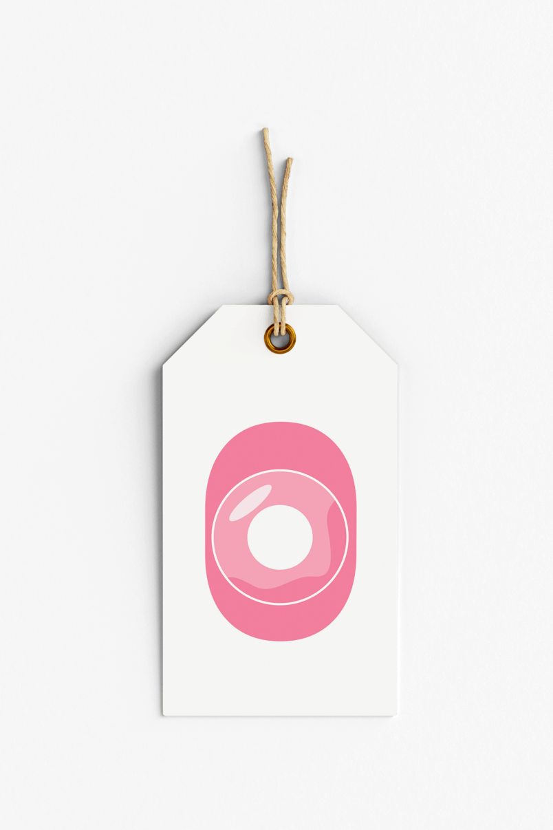 排队排号创意号码牌之数字0