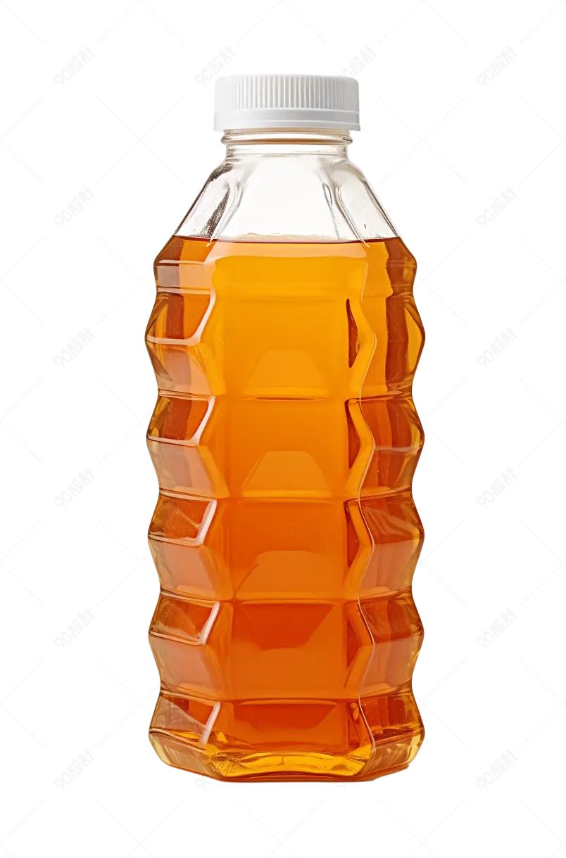 白色装满红茶饮料产品实物元素