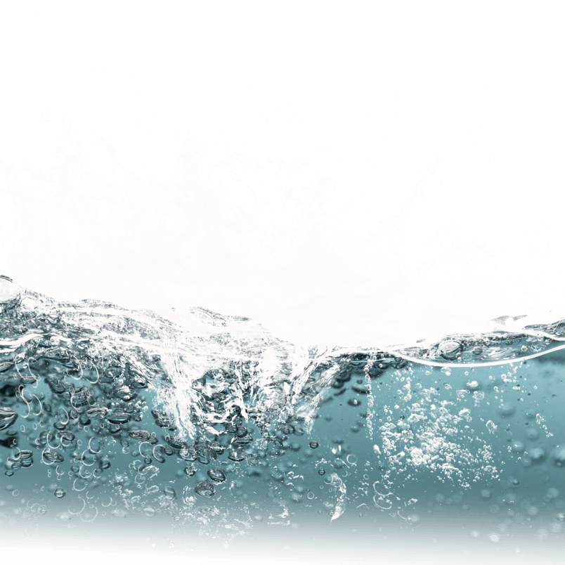 水花水浪蓝色水滴元素