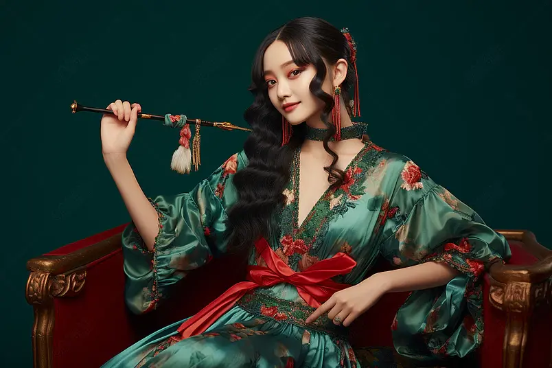 国风潮流美女形象
