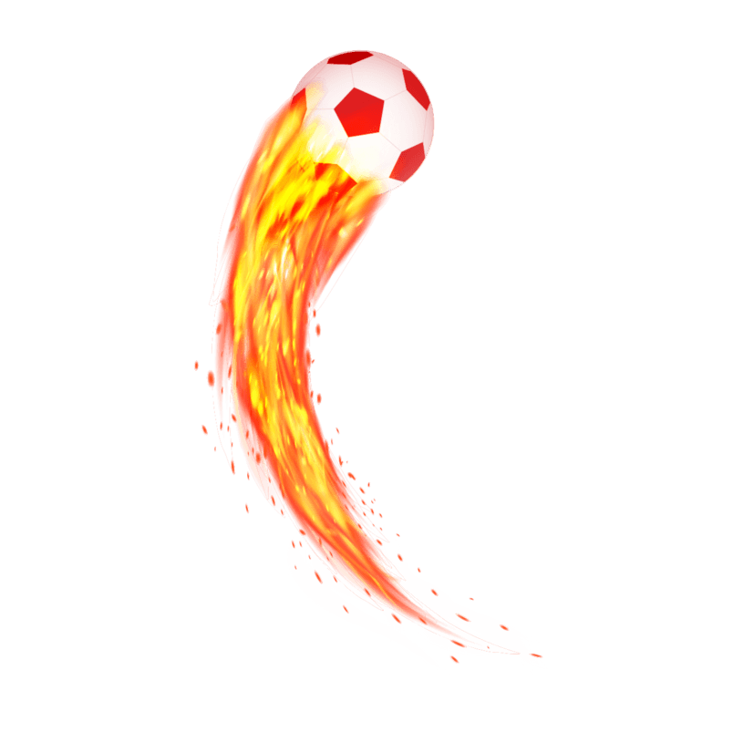 酷炫世界杯足球火球