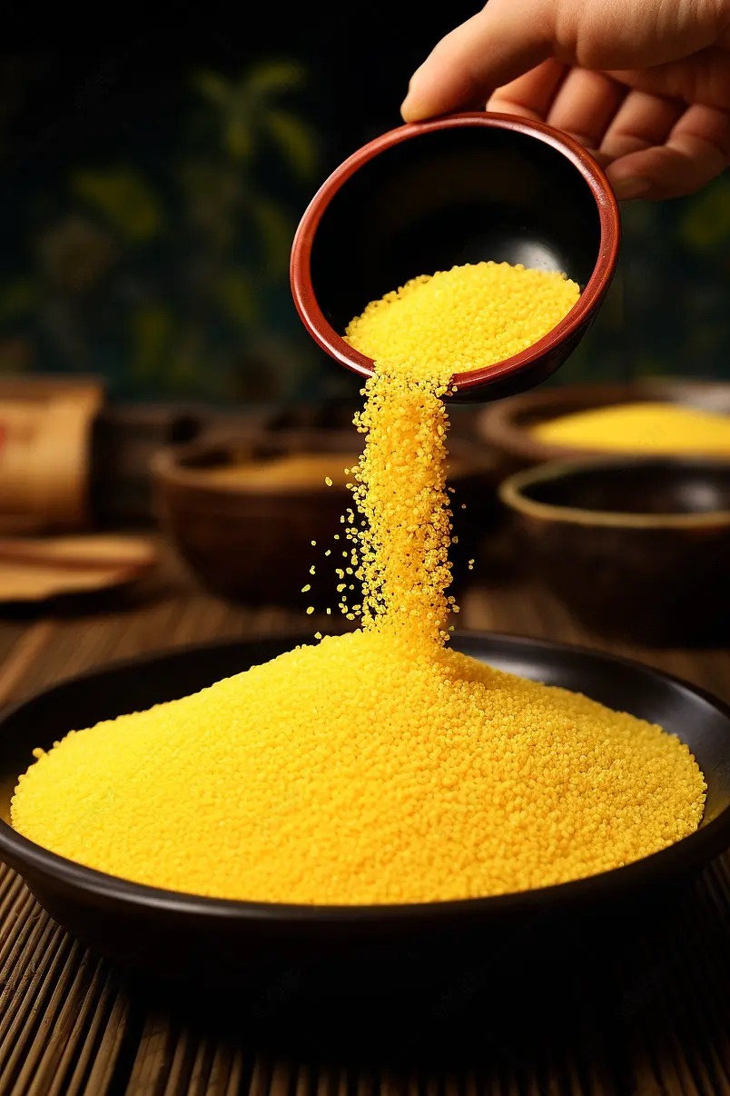 小米杂粮五谷杂粮土特产摄影