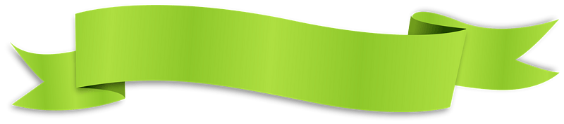 绿色条幅
