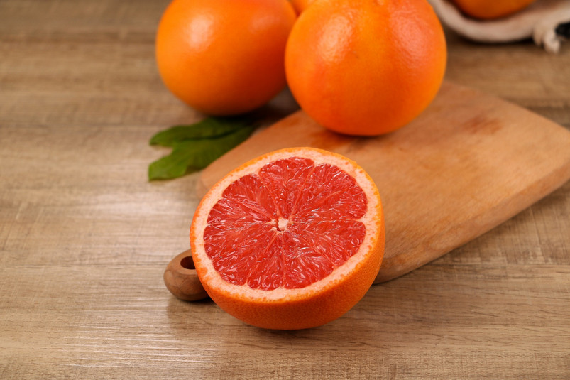 南非西柚 西柚水果西柚切开图片摄影图