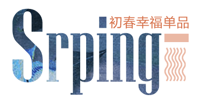 春装上新海报标题元素