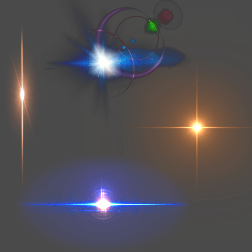 星光光晕光线合集