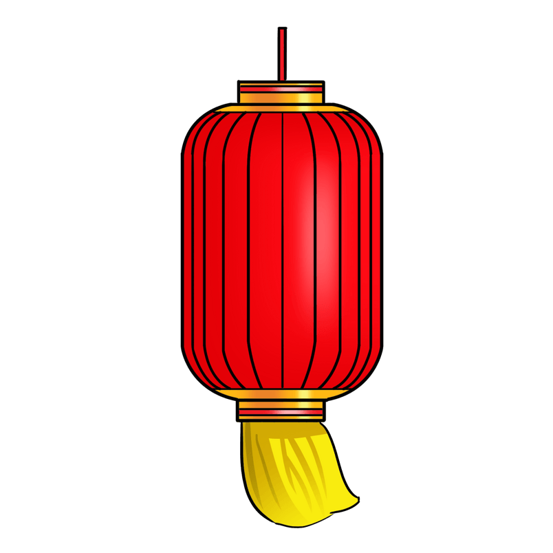 小清新灯笼Mbe风新年灯笼