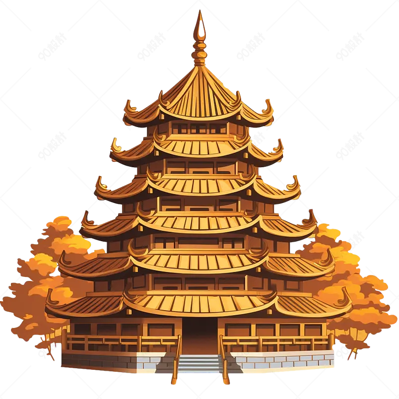 黄鹤楼塔楼古楼元素设计