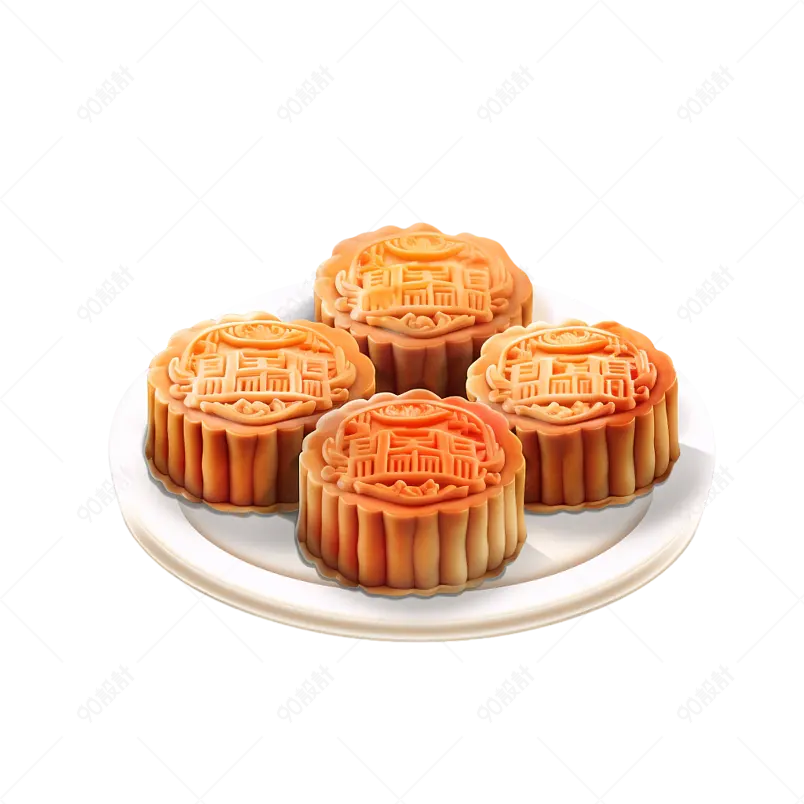 团圆节中秋节月饼吃美味月饼