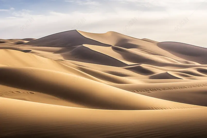 高清的图片海报设计背景广告设计素材元素黄色宽阔的沙漠风光白色的天空