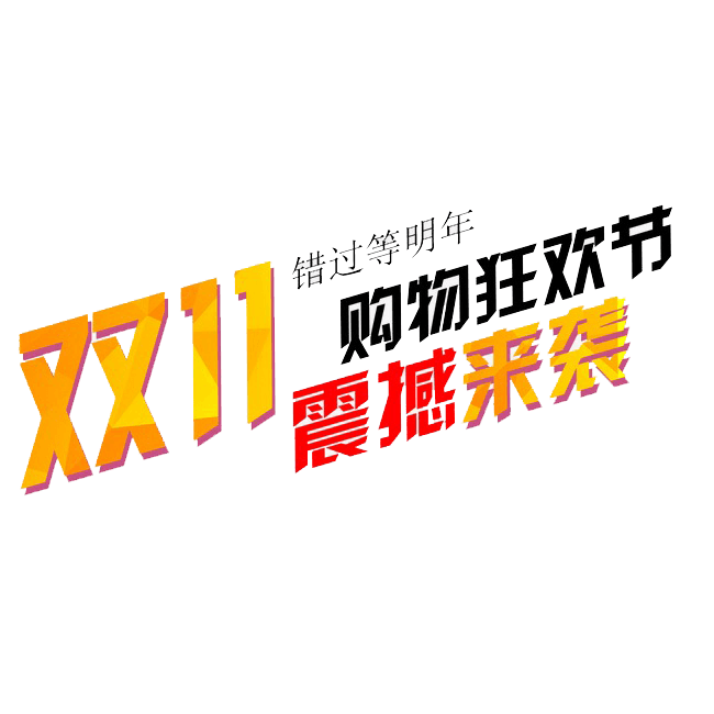 双11购物狂欢节