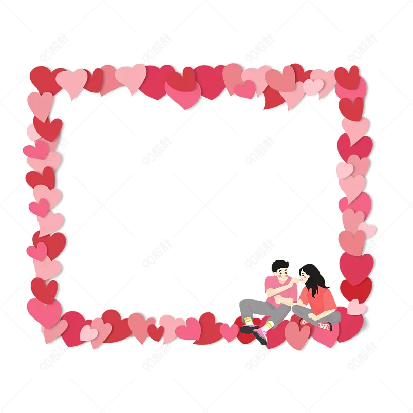 高端情人节浪漫情侣约会爱情故事