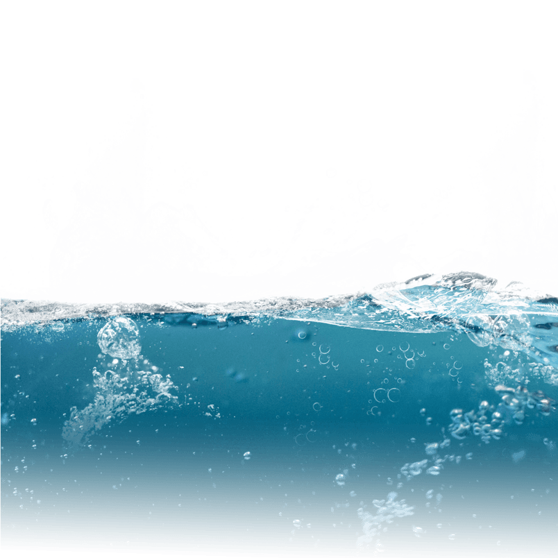 动感水浪蓝色水元素