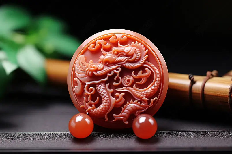 南红玉雕，南红玛瑙吊坠