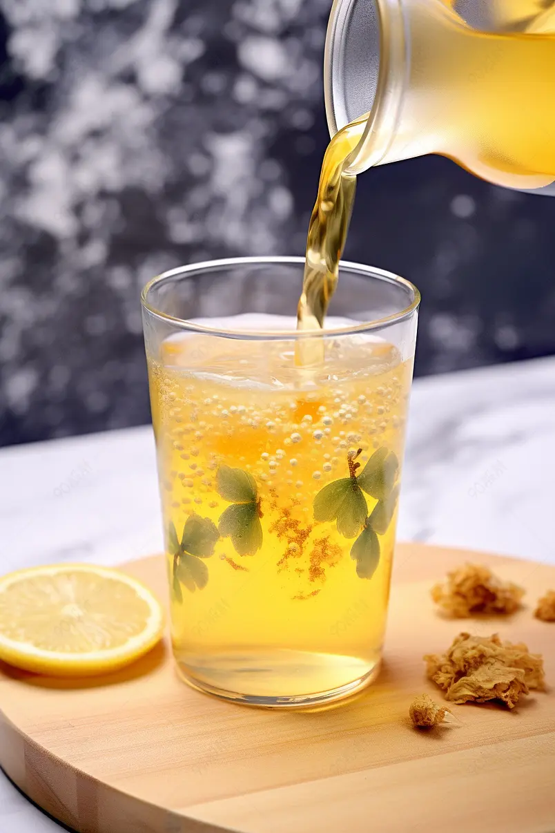 野生菊花茶花草茶贡茶美食摄影