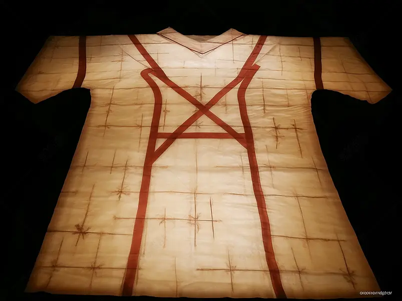 古人的古代素纱襌衣服装素材