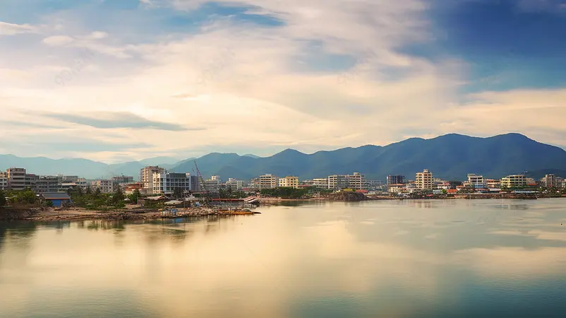 越南海滨城市旅游观光芽庄