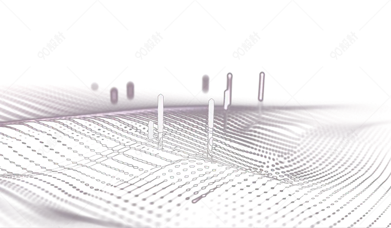 波浪波点图案元素设计