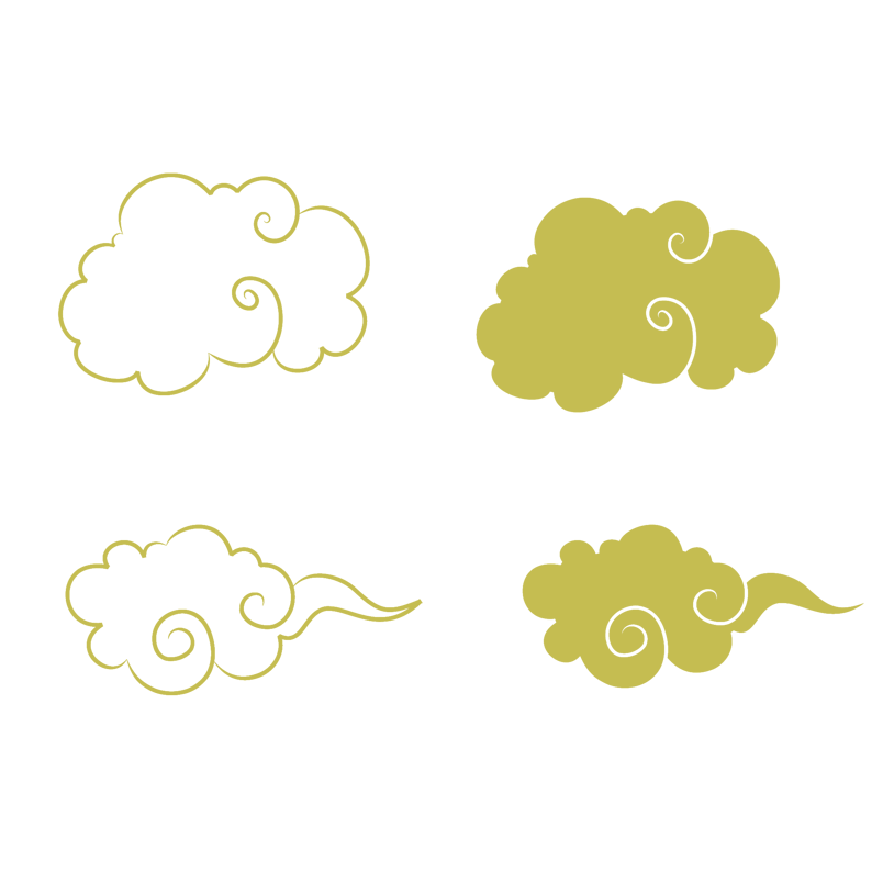 中国风祥云古典装饰元素