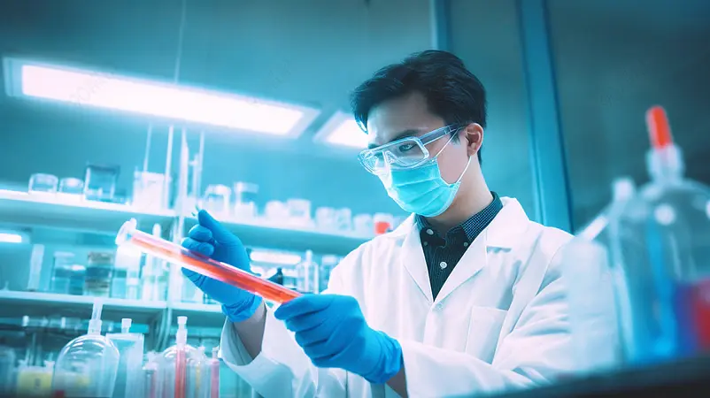 疫苗实验室药物研发科学家研究科研项目