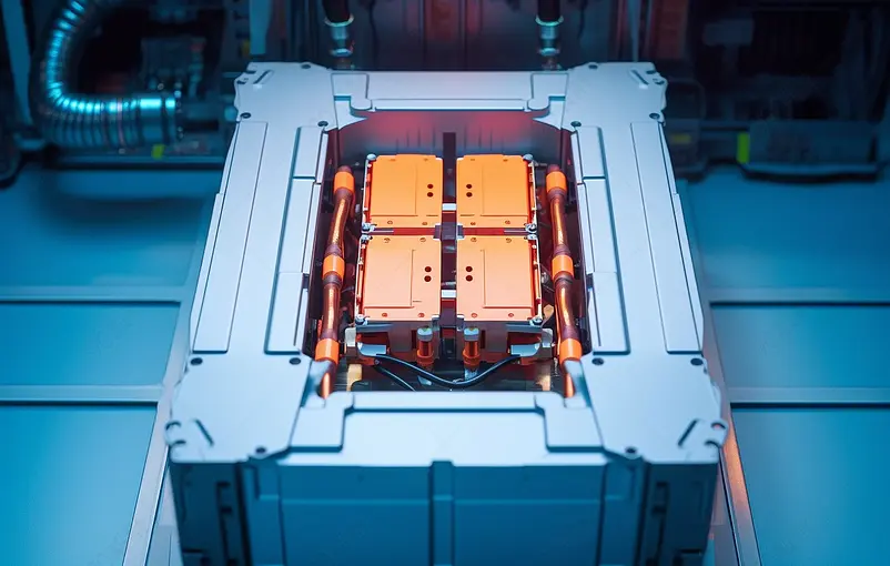 锂电池包和电源连接