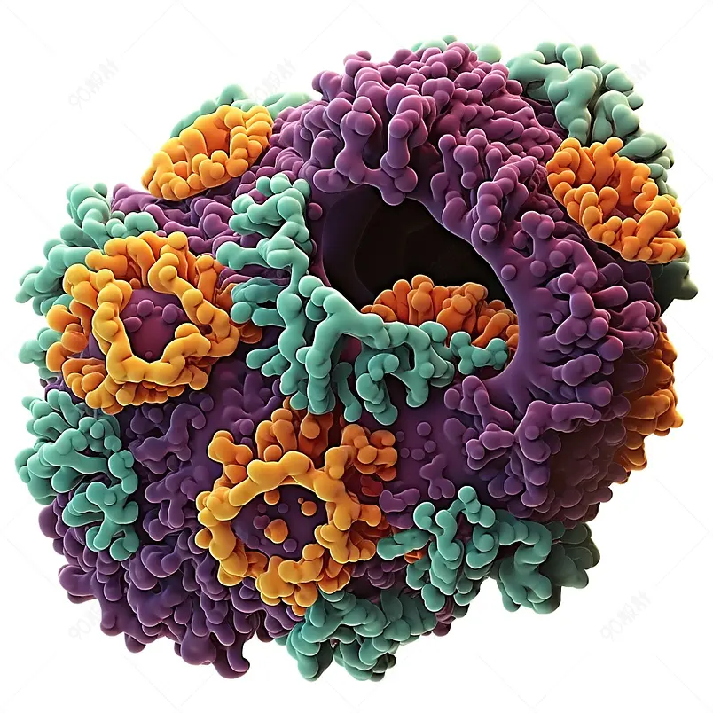 DNA钳与DNA分子络合