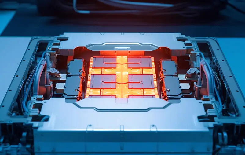 锂电池包和电源连接