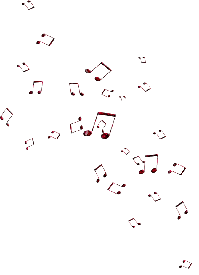 漂浮的音符素材