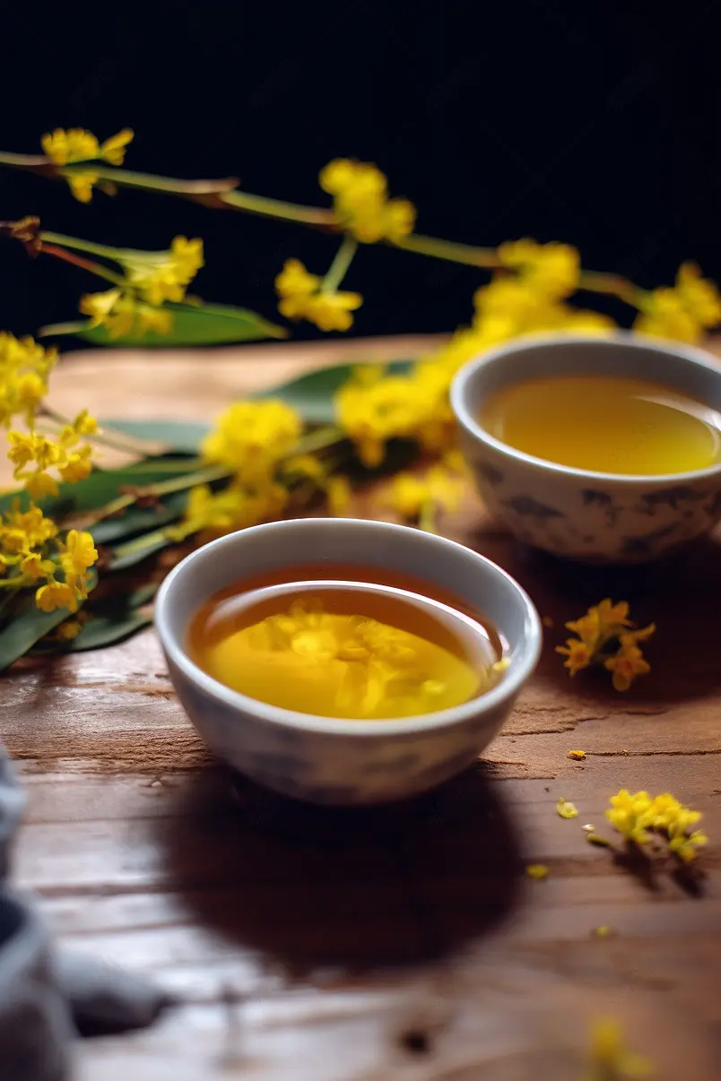 中秋饮品桂花茶