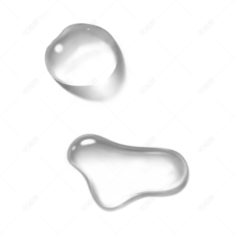 水水滴水珠水滴水波水纹一滴水水珠