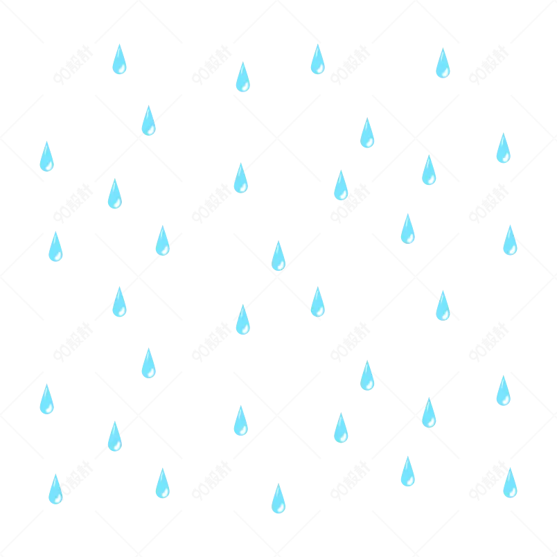 雨水下雨效果淅淅沥沥小雨免扣元素素材