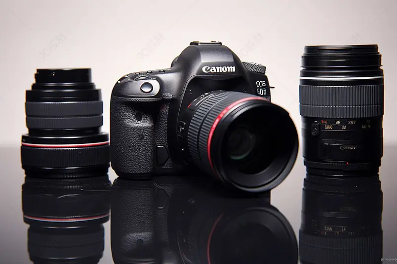 数码单反相机和大三元镜头