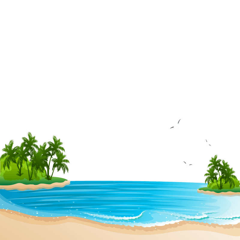 沙滩海浪