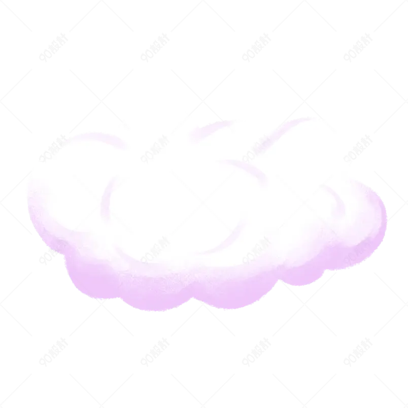 云朵单朵云云彩背景元素免抠一朵云